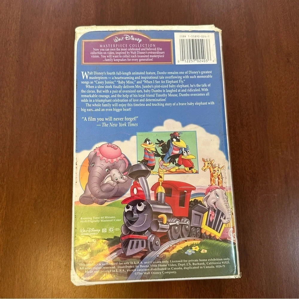 Disneys Masterpiece Collection Vintage VHS Tapes Qty 5 total as Shown in photo - Picture 4 of 16